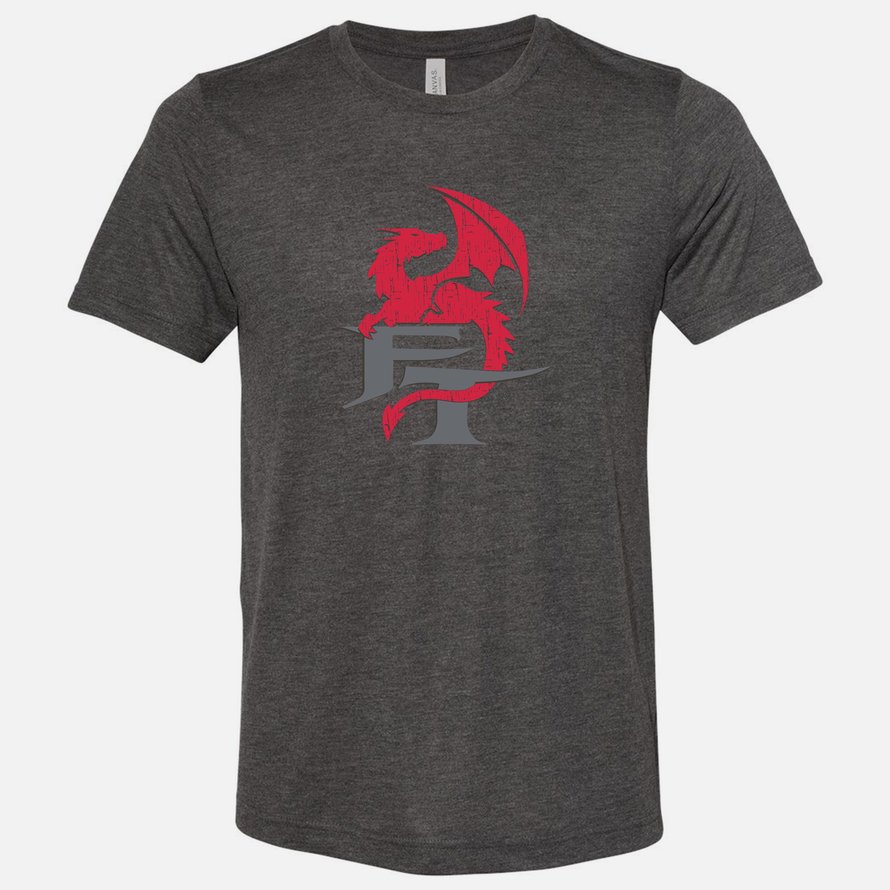 Fireball T-Shirt, Classic Initialized Logo (Design 5)
