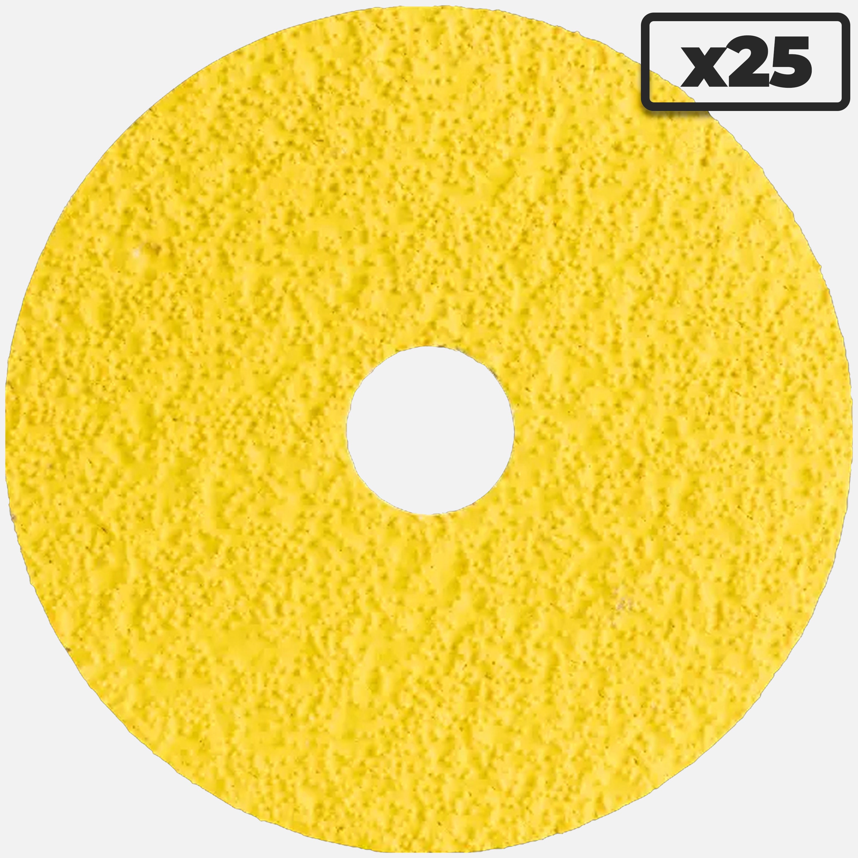 Norton Razor Star Fiber Disc, 4.5", 7/8", 36+ Coarse, 11,000 Max RPM, F990S (25-Pack)