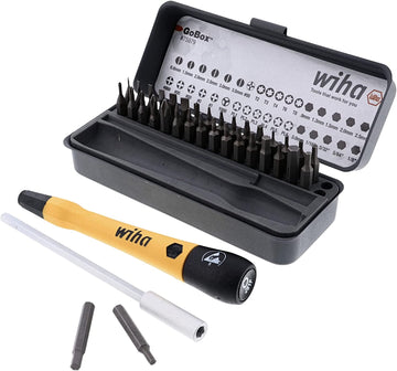 Wiha GoBox Electronics ESD Precision Micro Bit Set