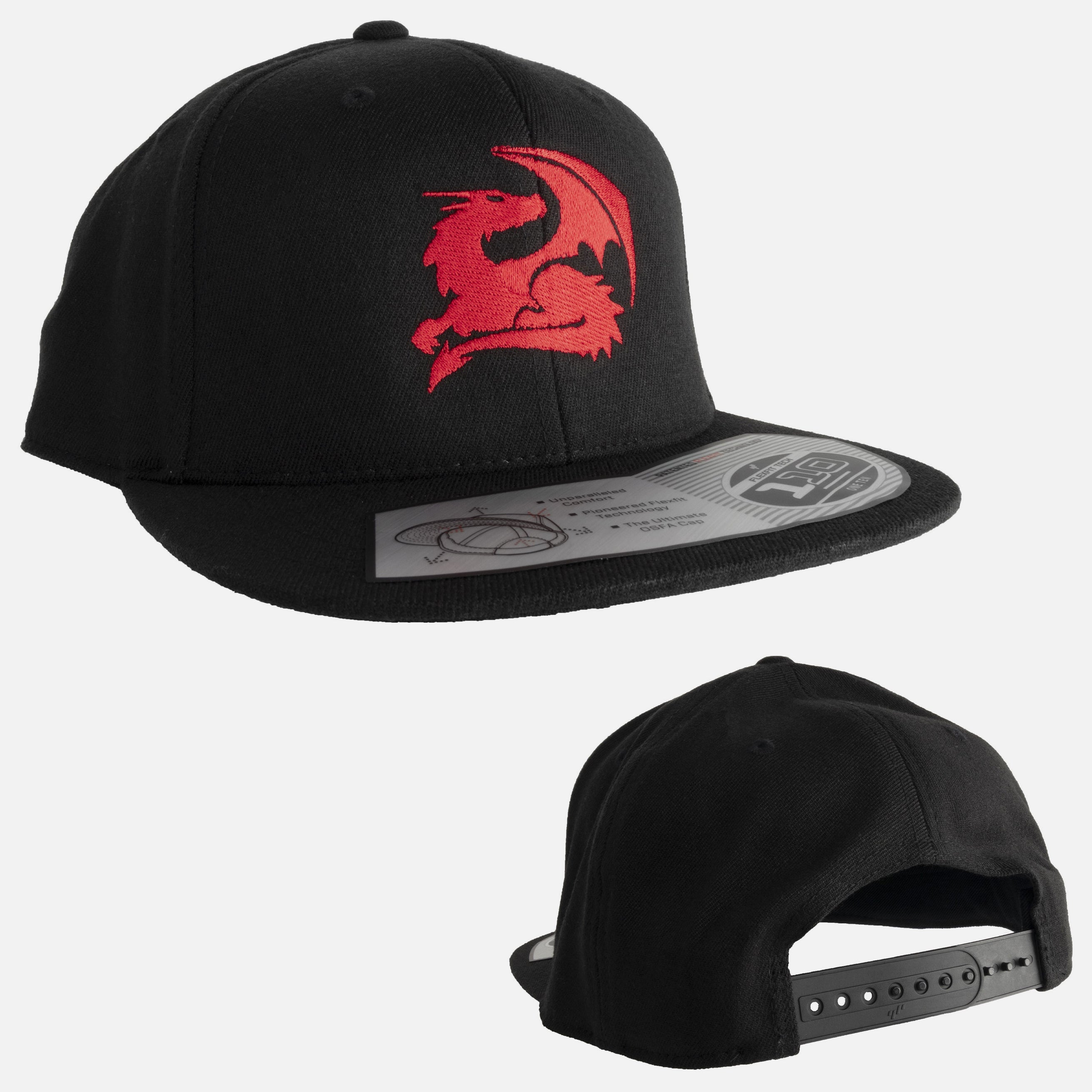 Fireball Original Black Snapback Hat