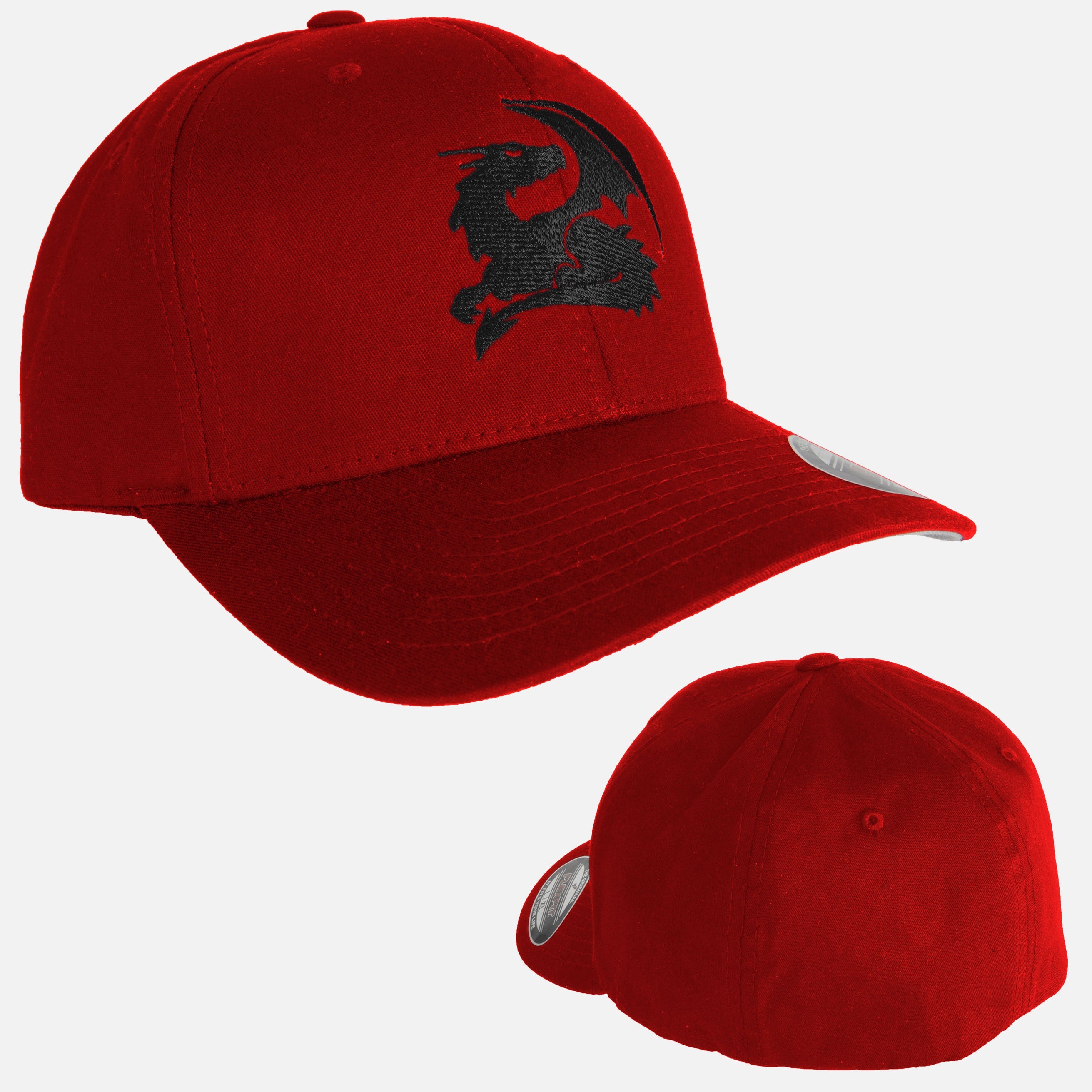 Fireball Original Red Curved Bill Hat