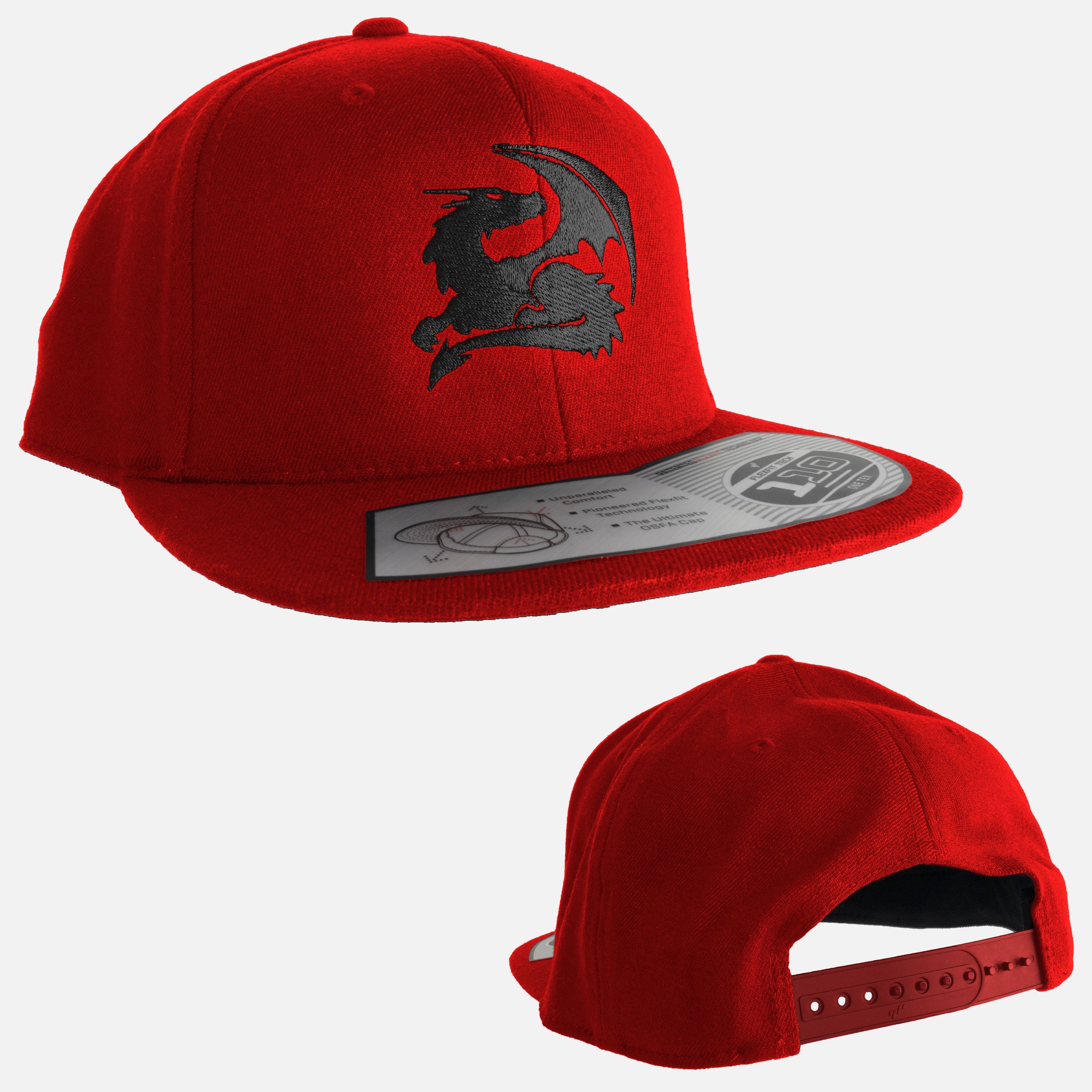 Fireball Original Red Snapback Hat