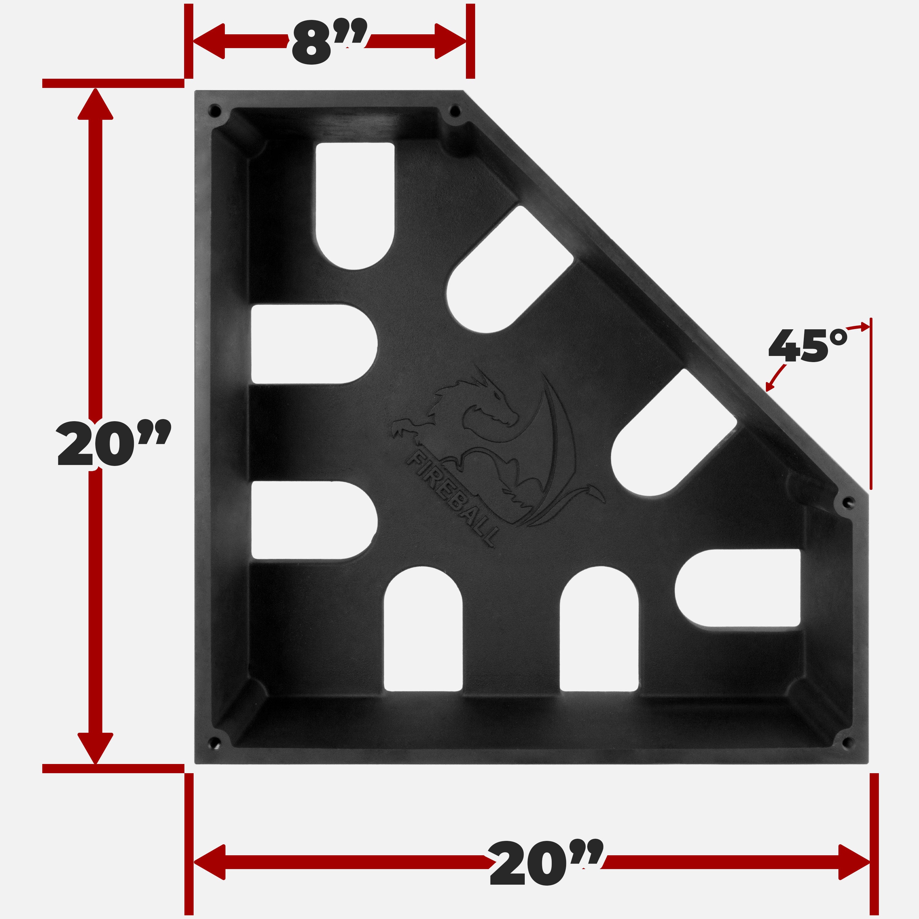 Jumbo 20" Mutant Square