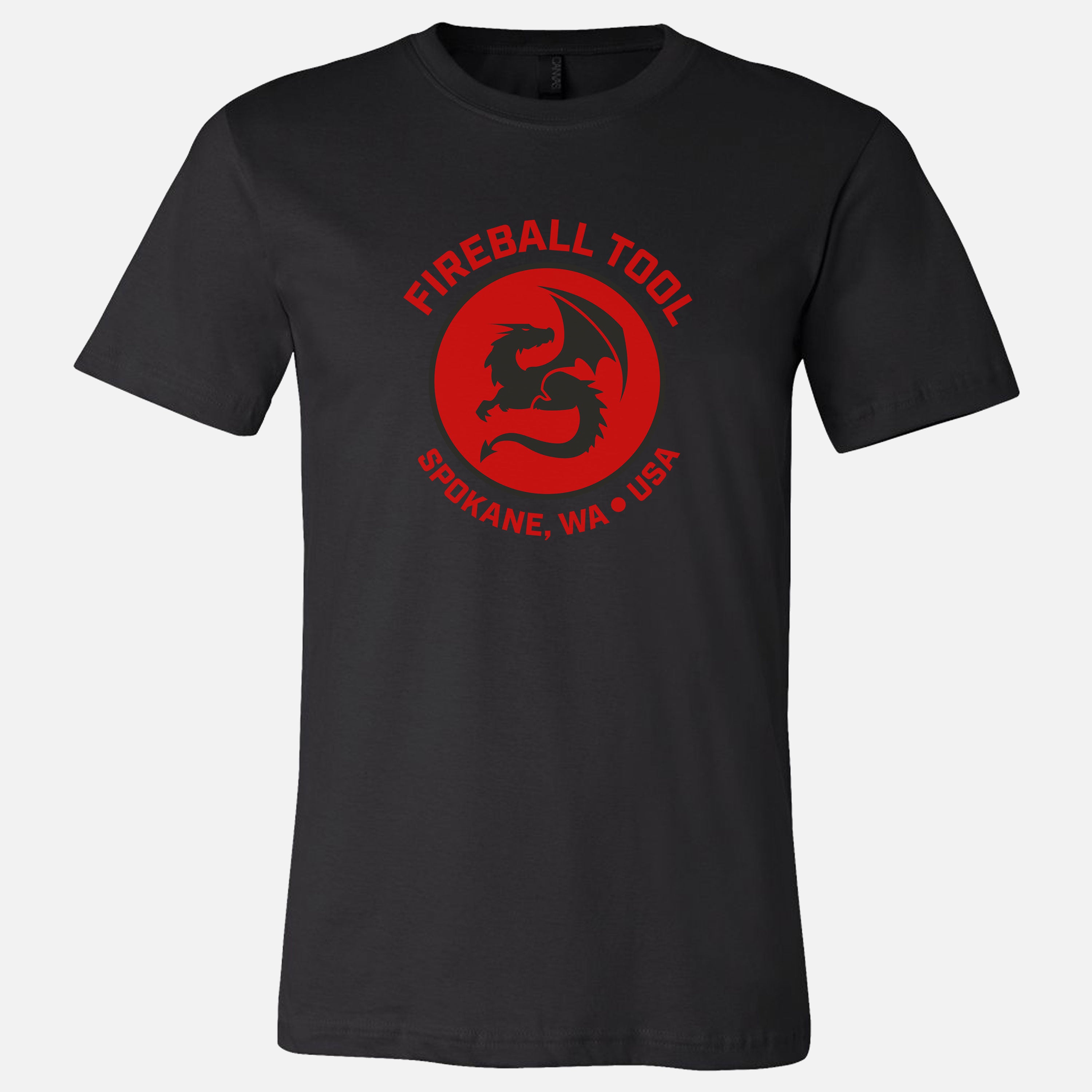 Round Logo Dragon - T-Shirt