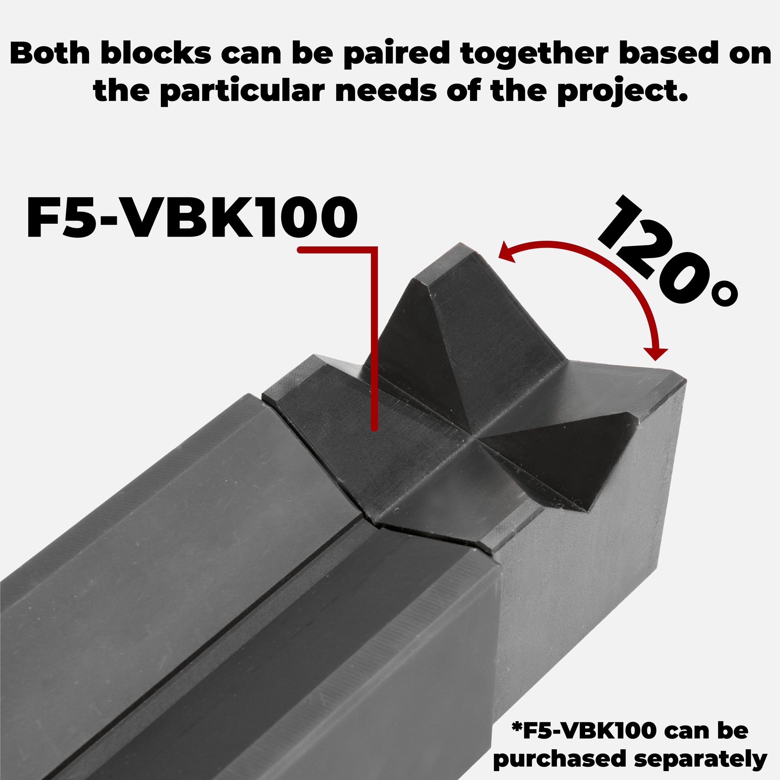 Vee Block XL (Pair) - 28mm System