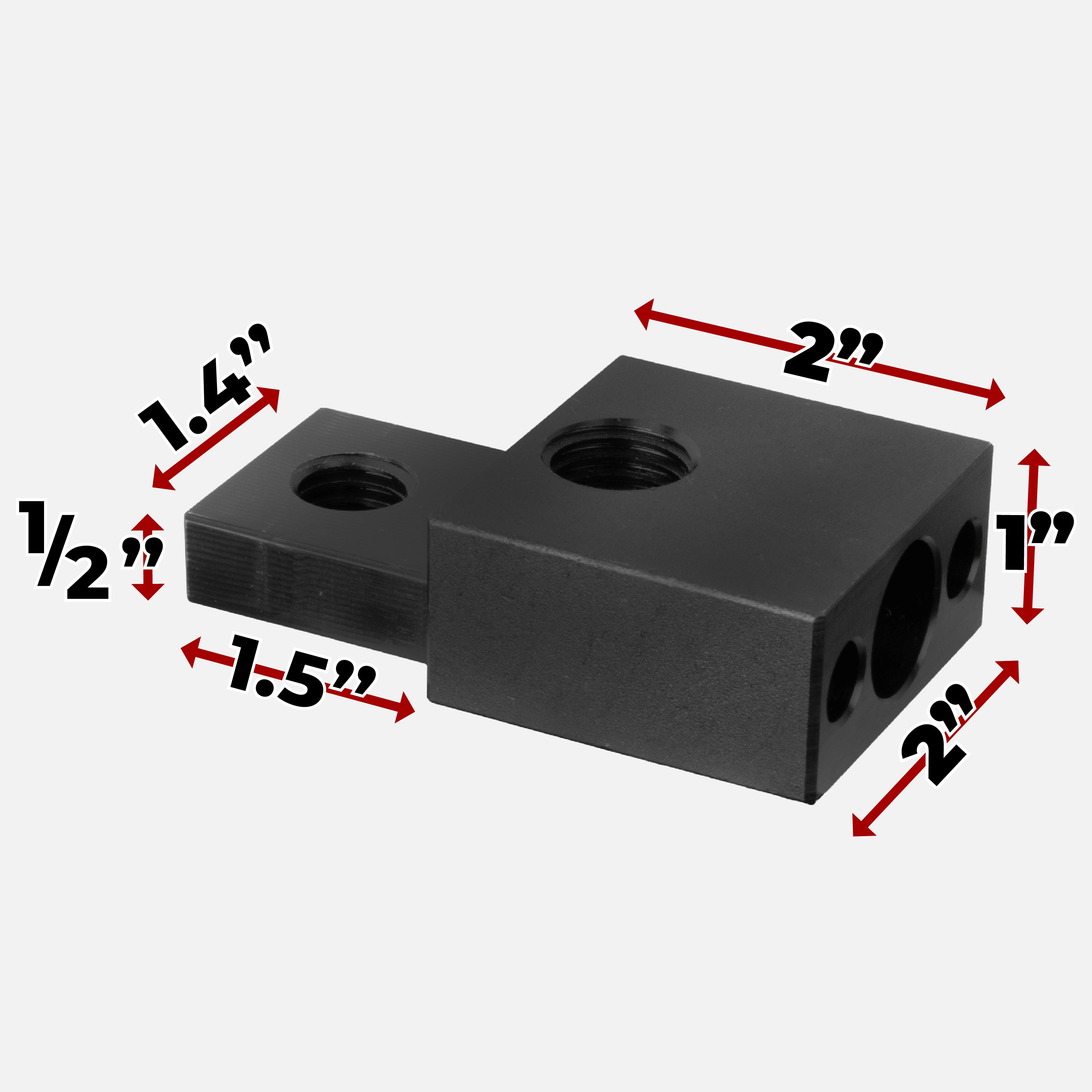 Low Profile Push Block - 3/4" System