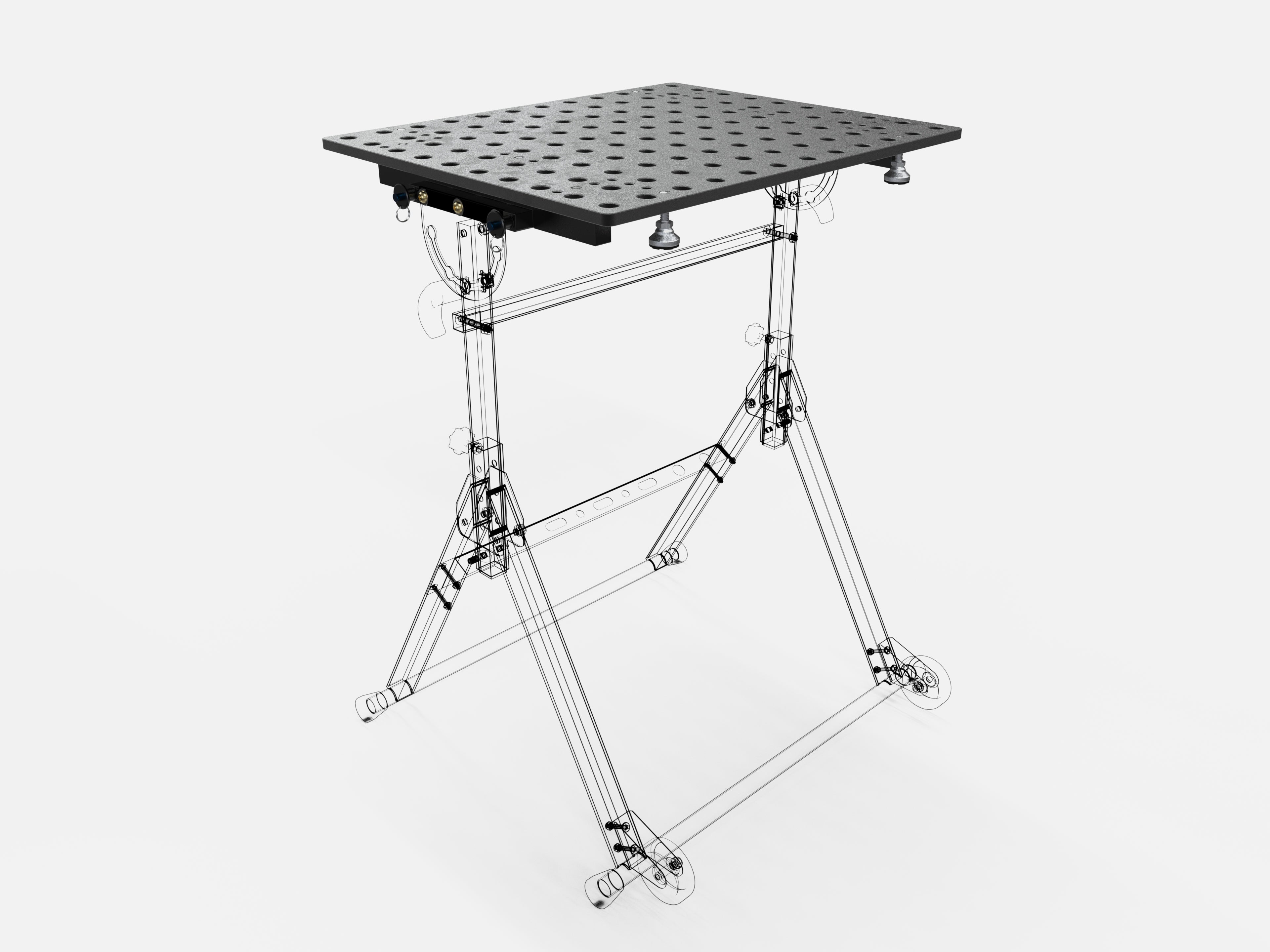 The Marauder (24"x20") Table System - 3/4" System