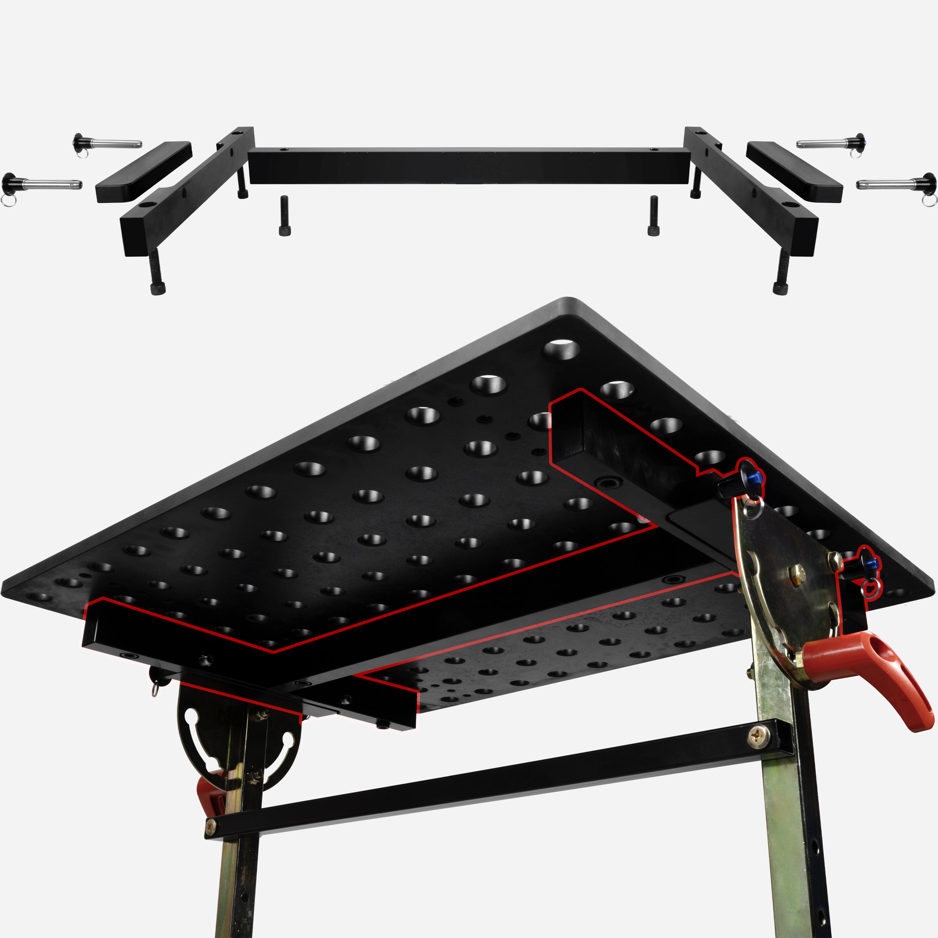 The Marauder (24"x20") Table System - 3/4" System