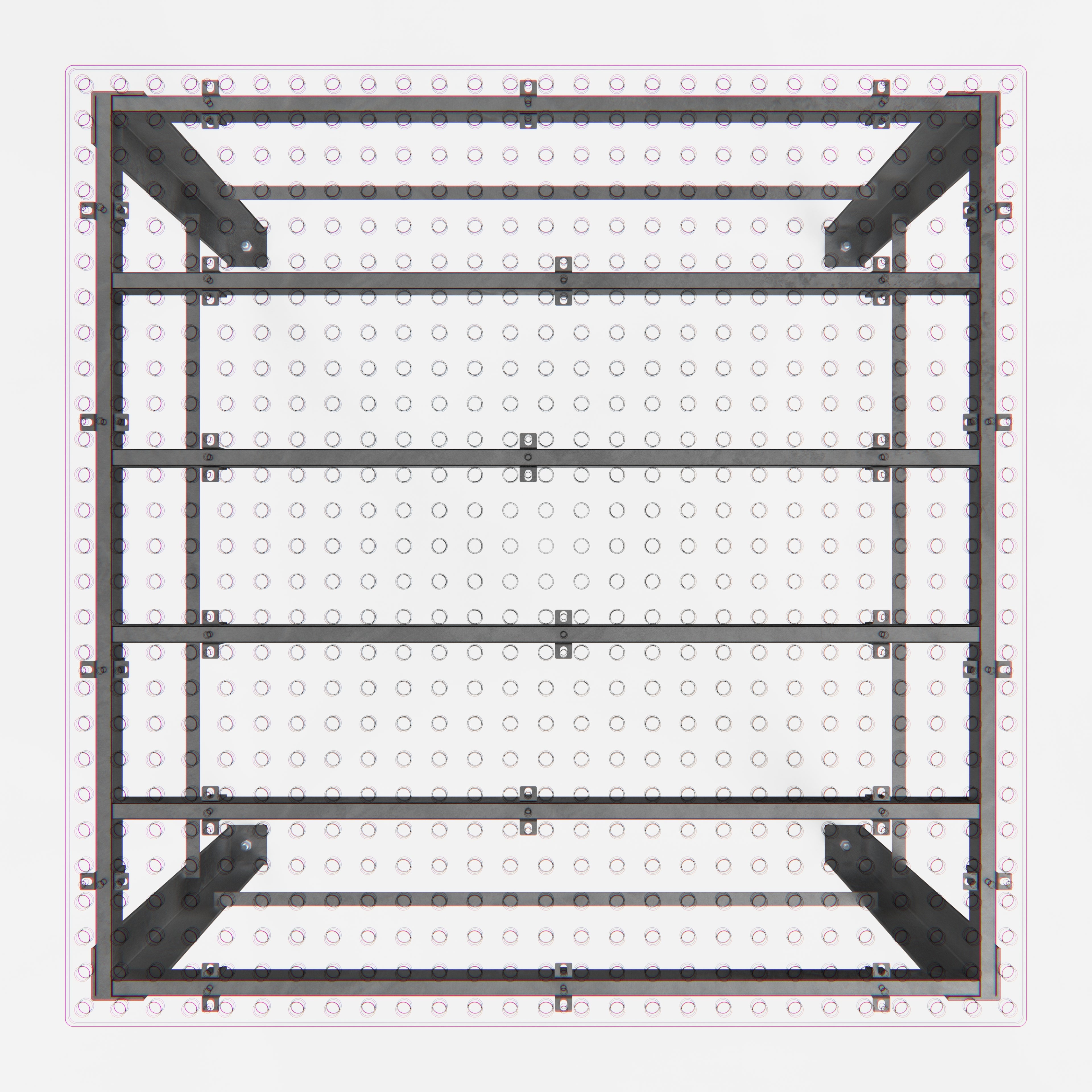 DIY Table System (54"x54") - 3/4" System