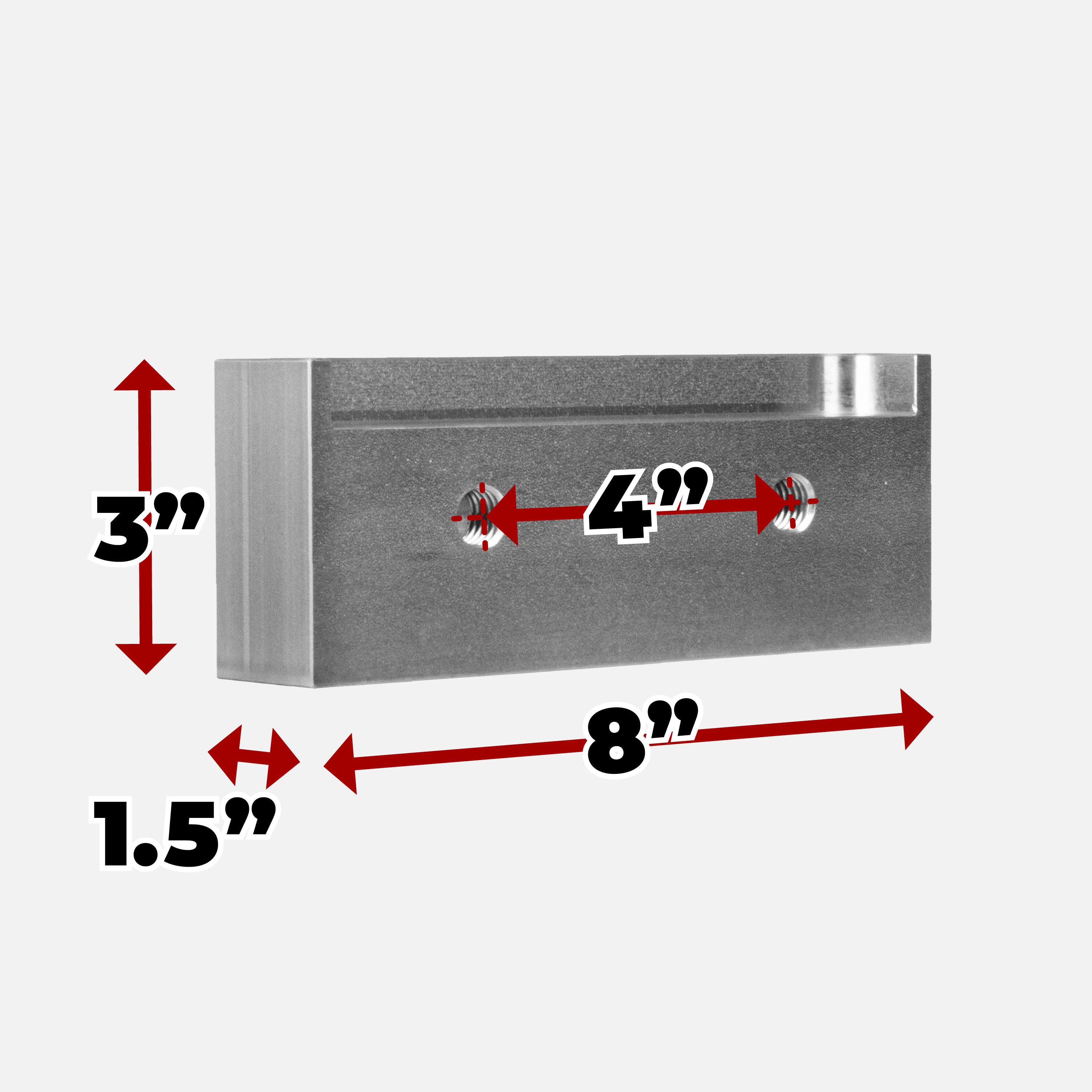 Side Vise Spacer Block for PDY Tables