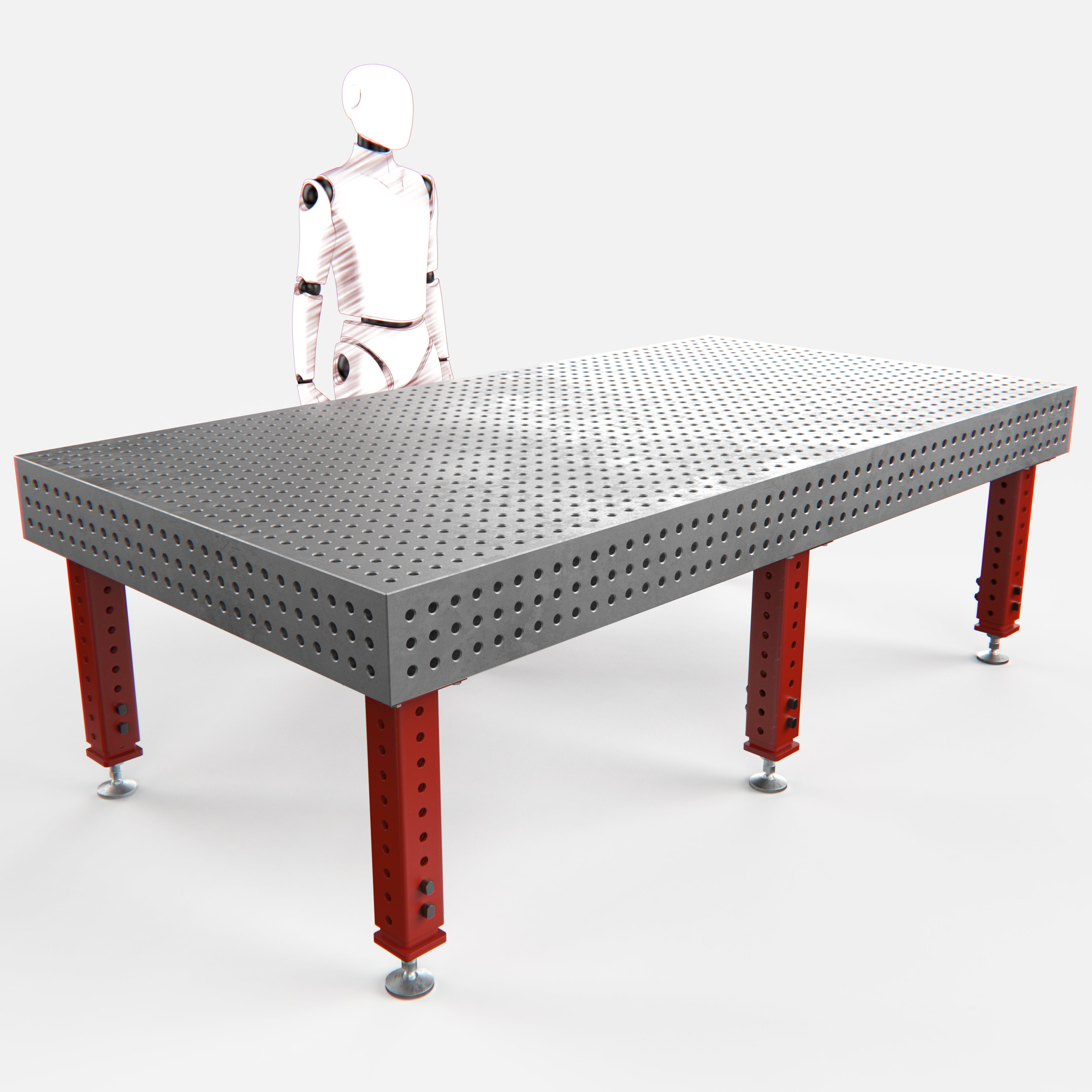 Heavy Duty Welding Table, 4.5' x 8.5' (102" x 54")