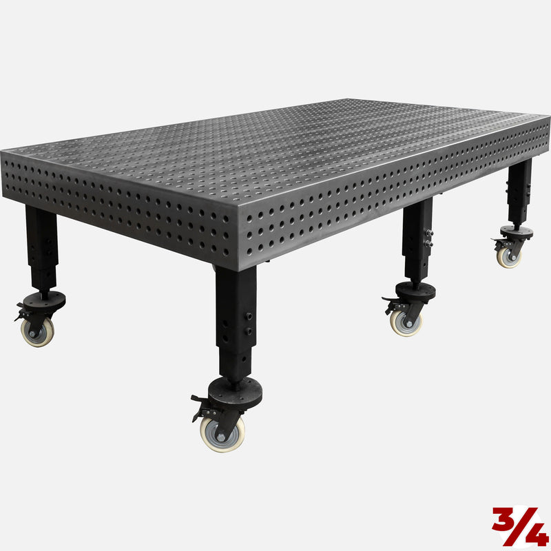 Heavy Duty Welding Table, 4.5' x 8.5' (102" x 54")