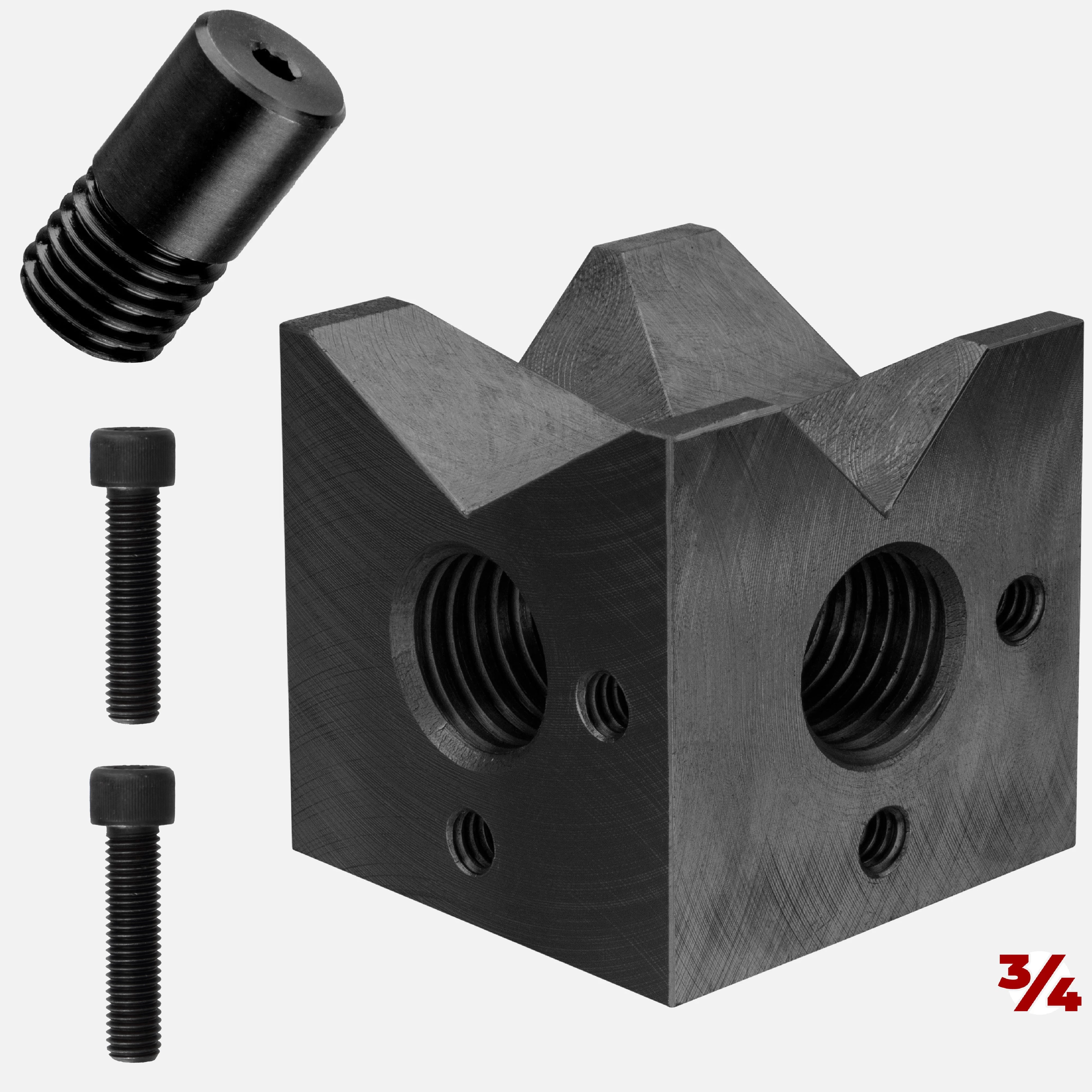 Vee Block, (2" x 2") EBR - 3/4" System