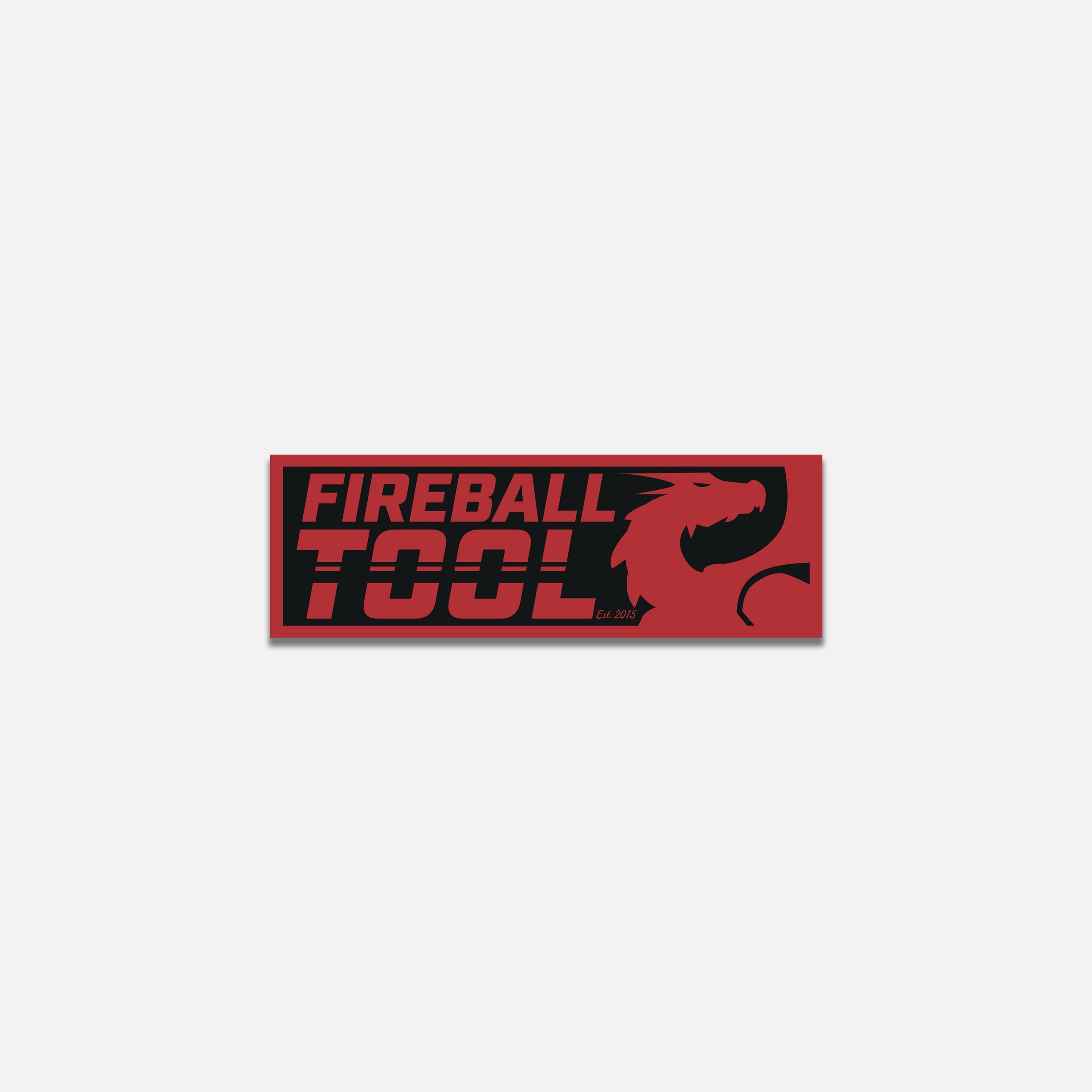 Fireball Original Red Vinyl Banner