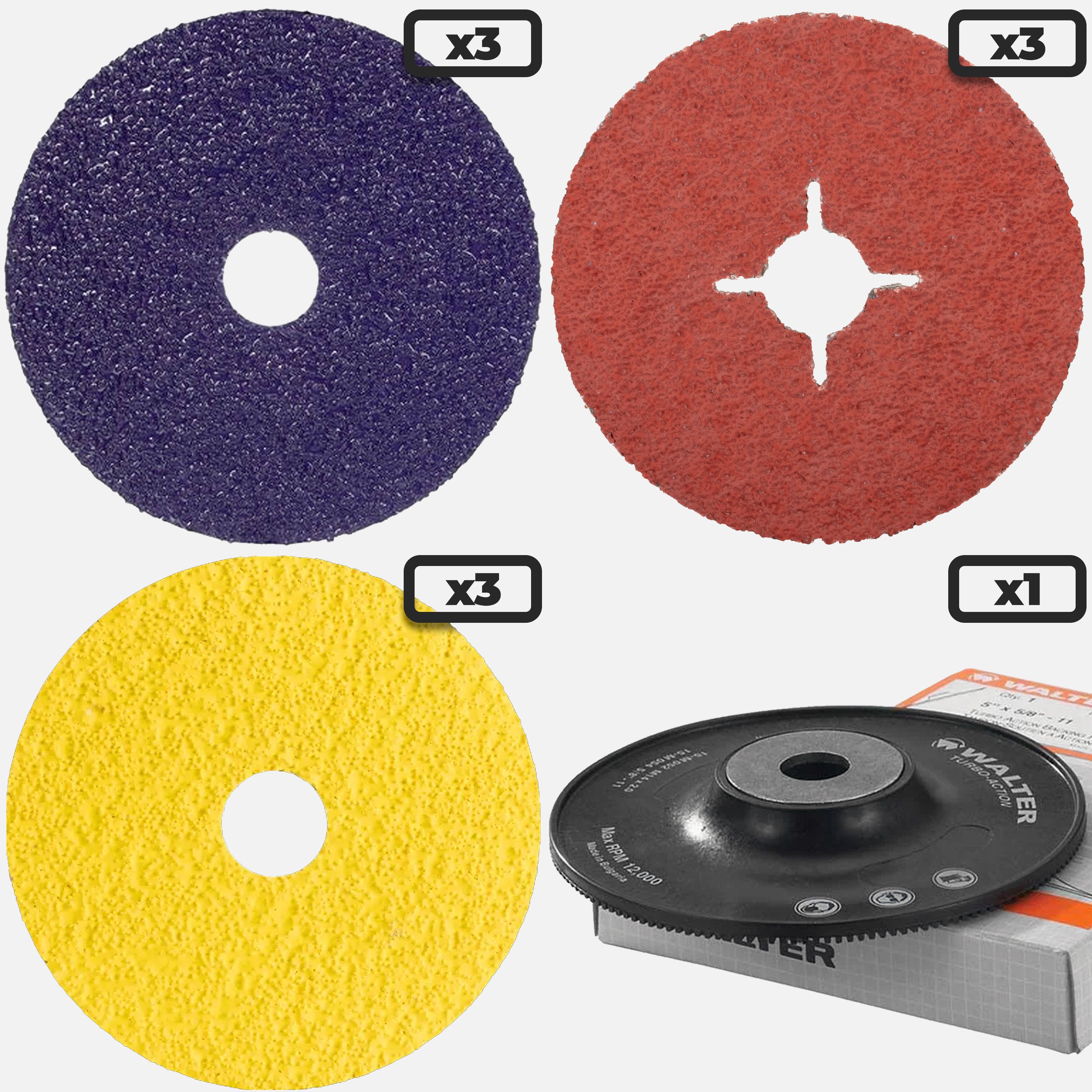 Fiber Disc Trial Pack