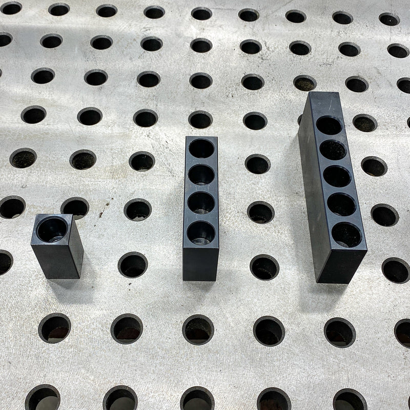 Fence Pin Blocks (4"x1"x1") - 16mm System