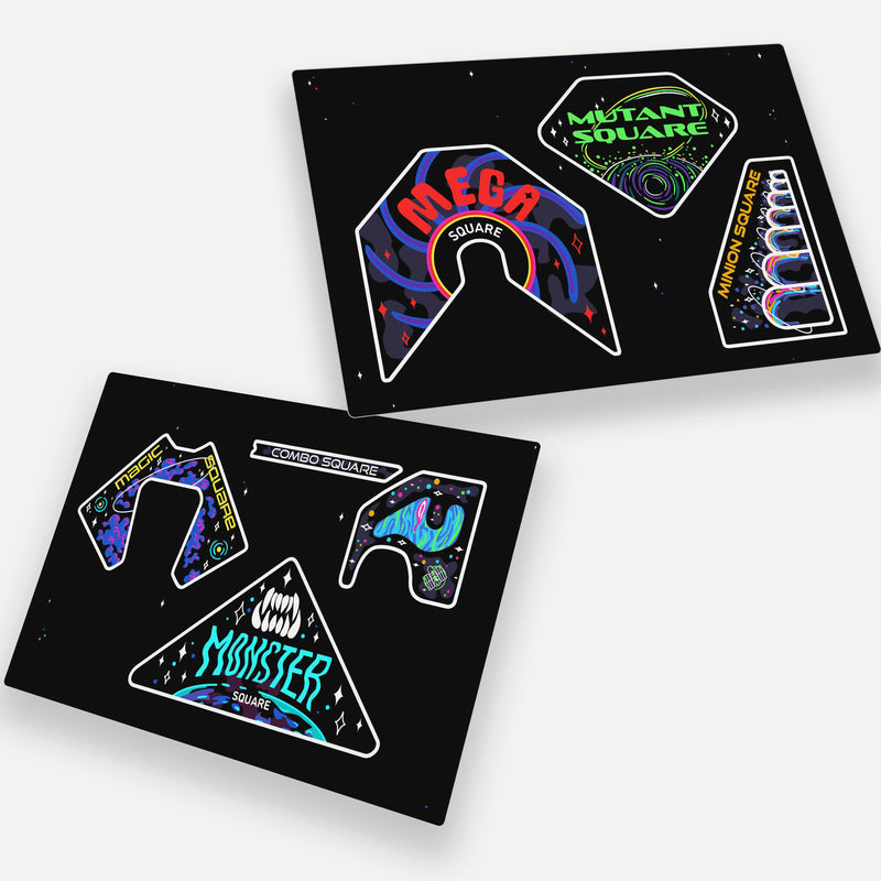 Fireball Galactic Stickers (2 Pack)