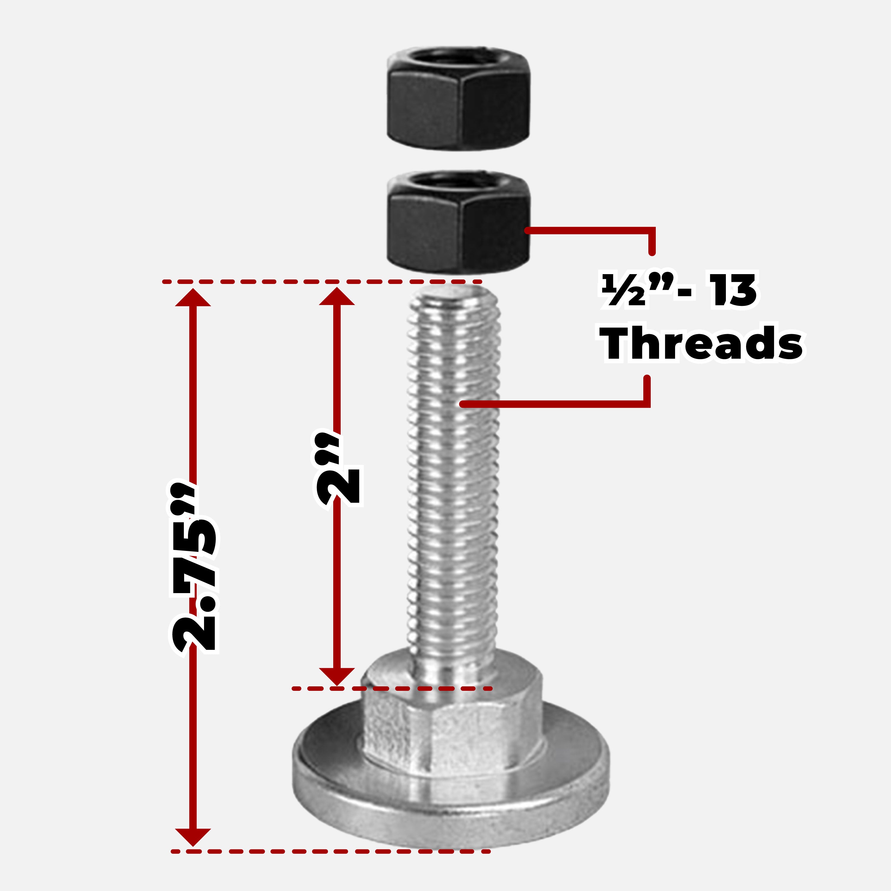 DIY Table System (36"x24") - 3/4" System