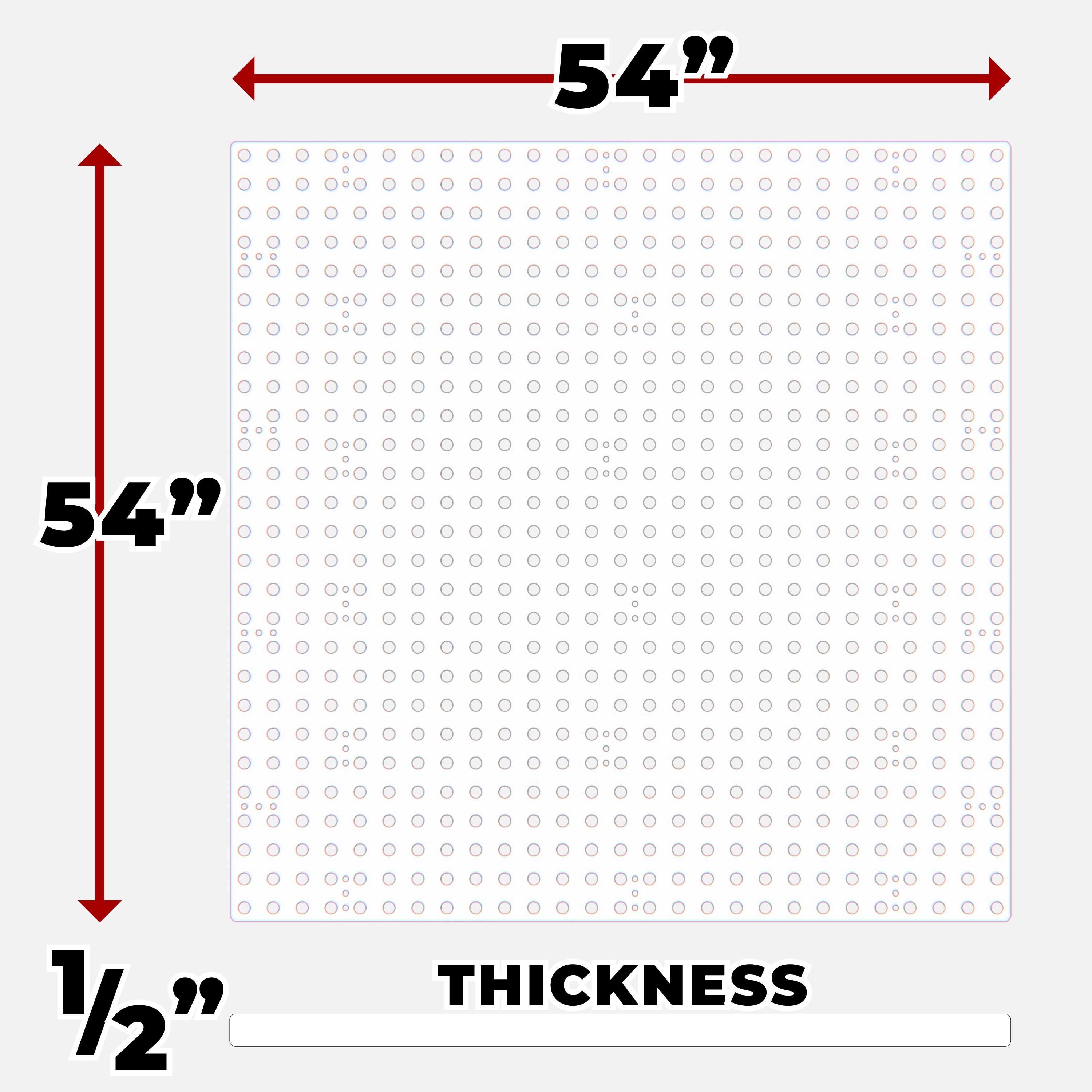 DIY Table System (54"x54") - 3/4" System