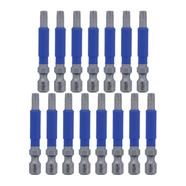 2" Torx T25, Impact Bits TERMINATORBLUE (15pc.)