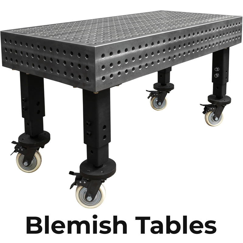 Factory Seconds The Workbench (60"x30" Cast Iron Table)