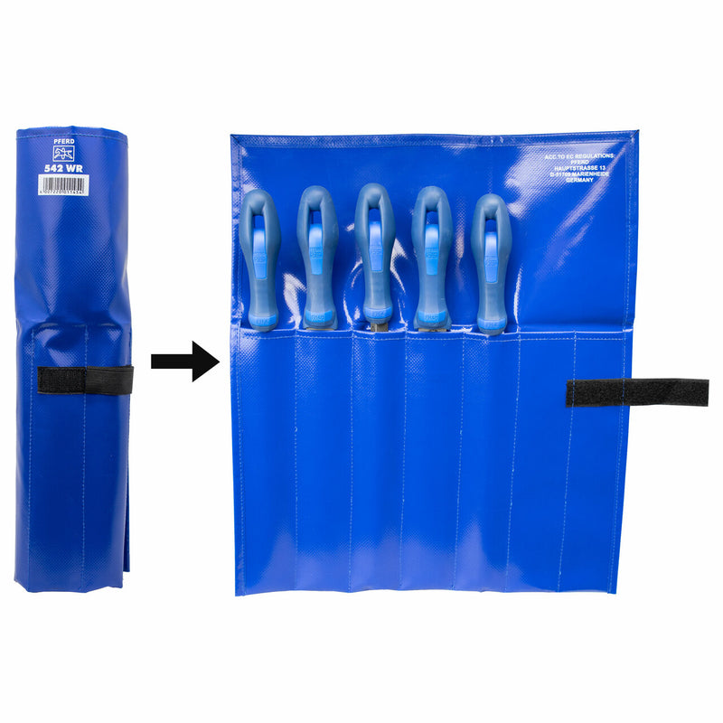 10" File Set (5 Machinist files in pouch) 16080 / 16081
