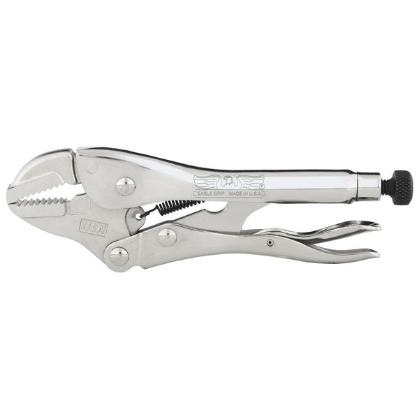 Eagle Grip (Made in USA) Straight Jaw Locking Pliers