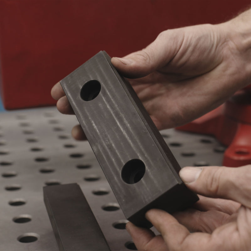 6.5" Jaws for Hardtail Vises (Sold as Pairs)