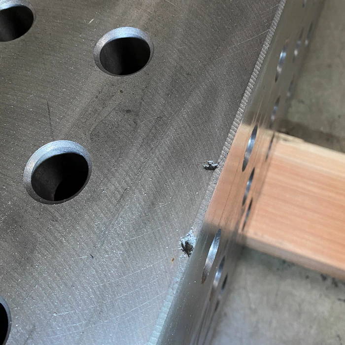 Factory Seconds The Workbench (60"x30" Cast Iron Table)